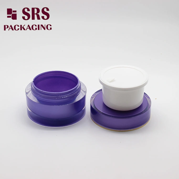 High Quality Cosmetic Jar 30ml 50ml 100ml Acrylic Plastic Bottles